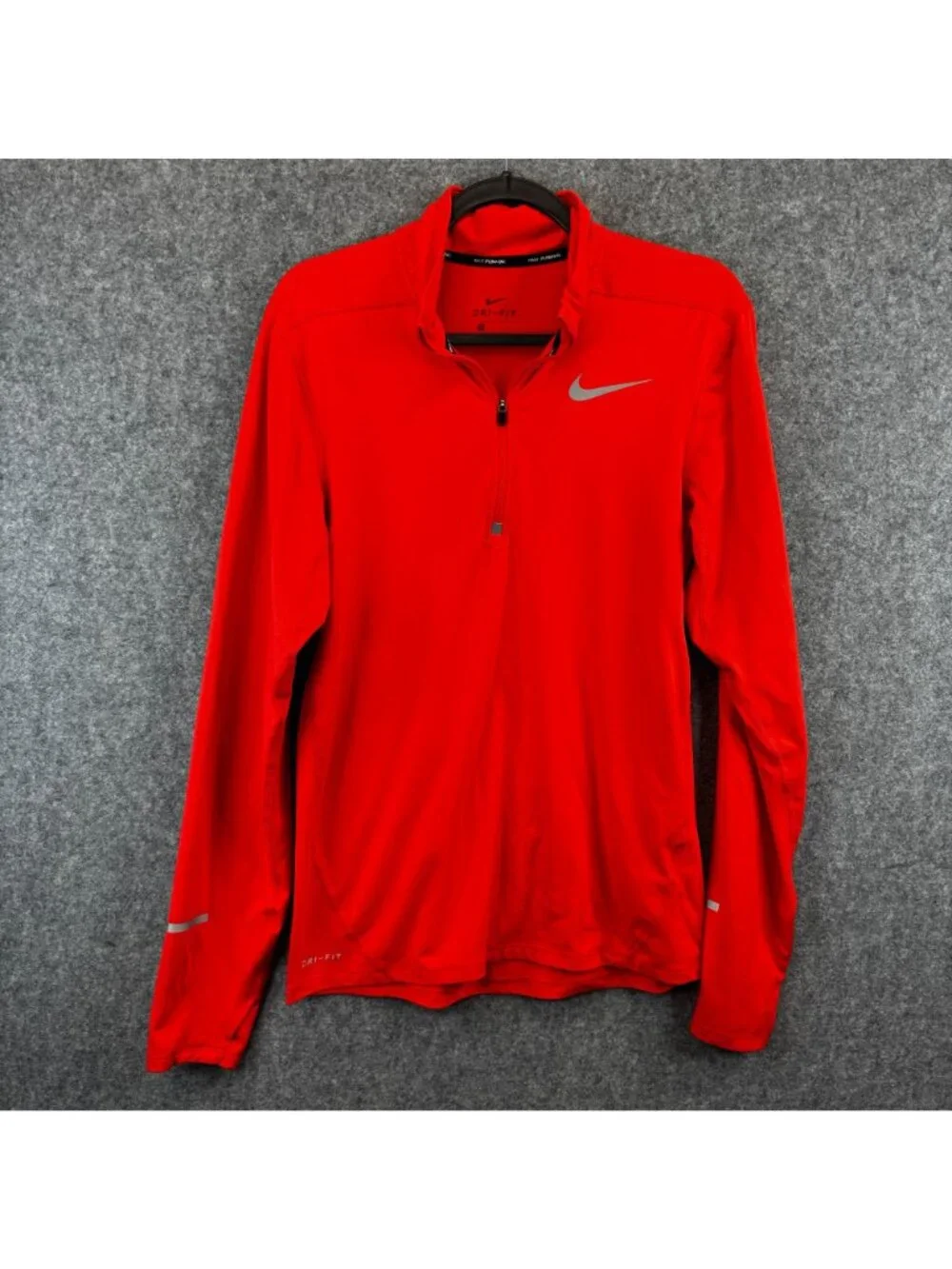 Nike Dri-Fit Element 1/4 Zip Mens Small Running Shirt Pullover 904946-852